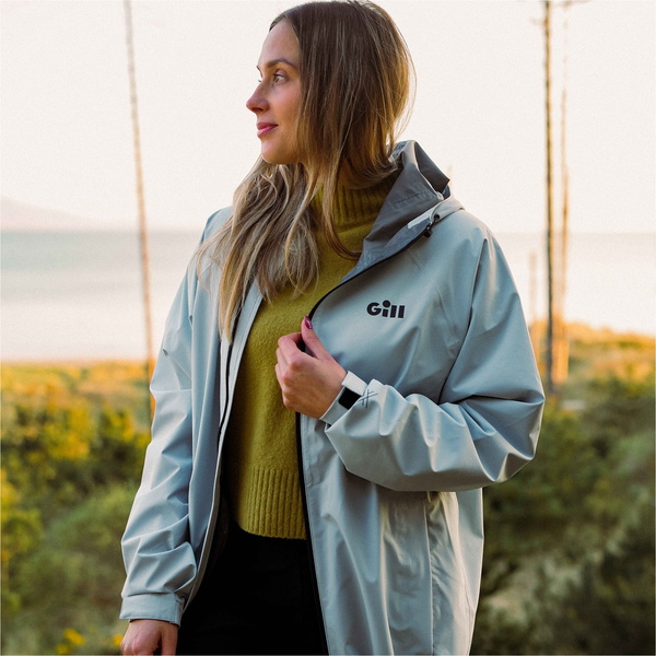 2026 Gill Voyager Sailing Jacket WA01J - Light Grey